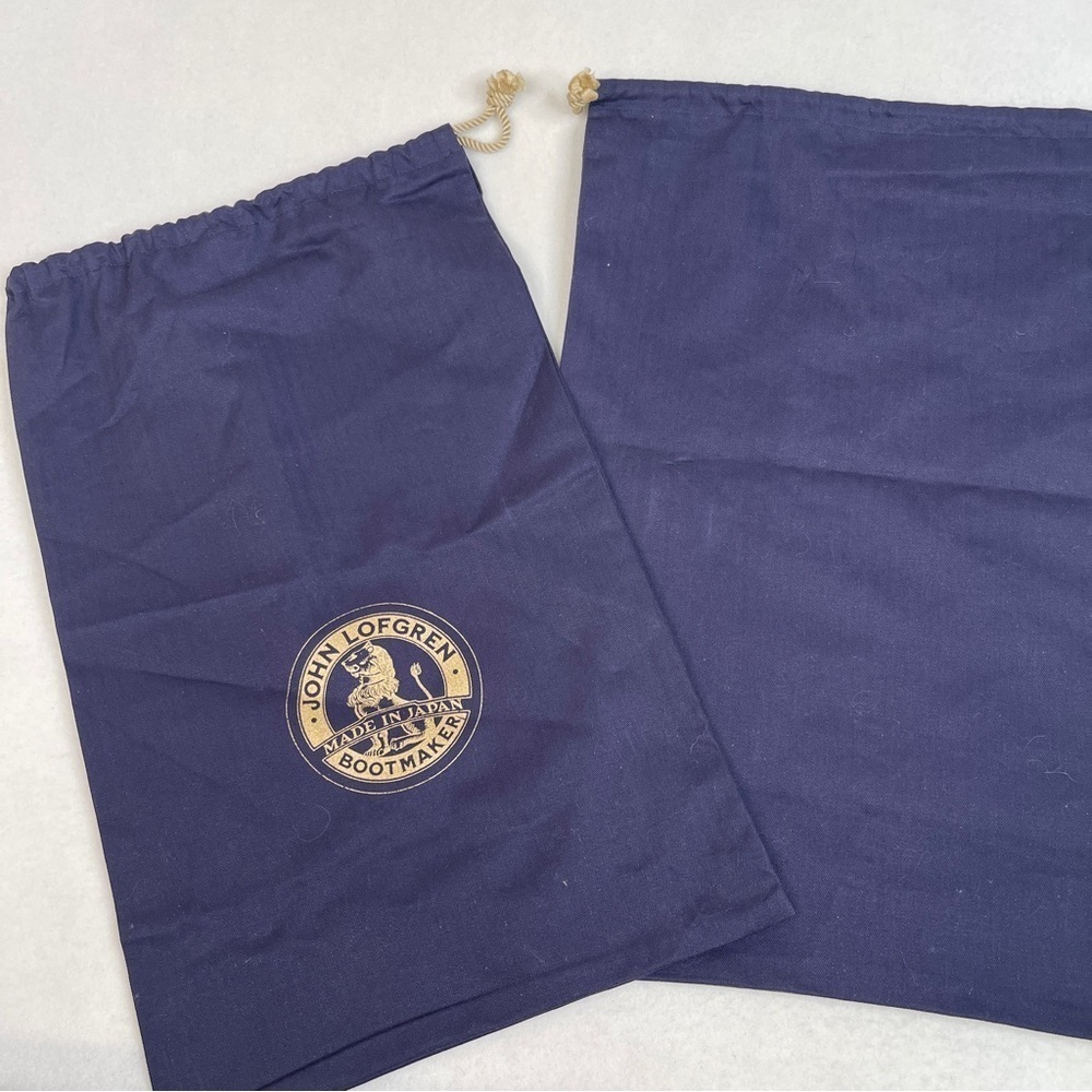 John Lofgren Bootmaker Dust Bags Made in Japan